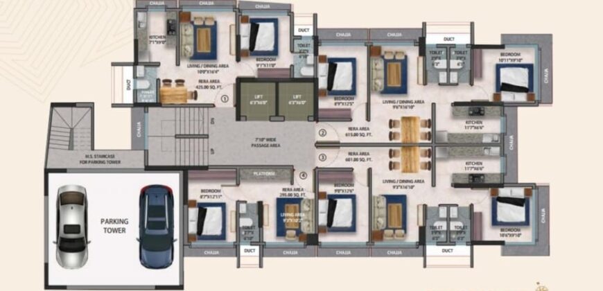 The Lisa Apartment, Marol Maroshi road, Andheri E